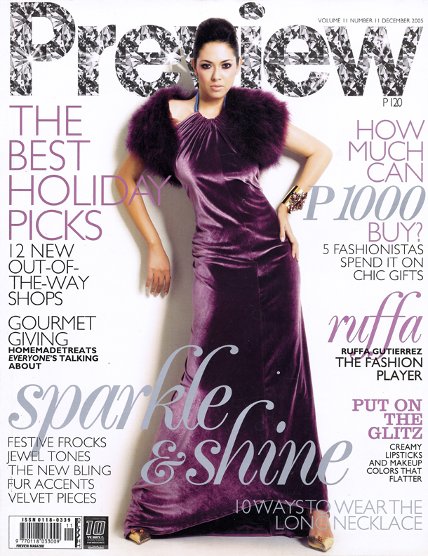 Ruffa Gutierrez for Preview Magazine